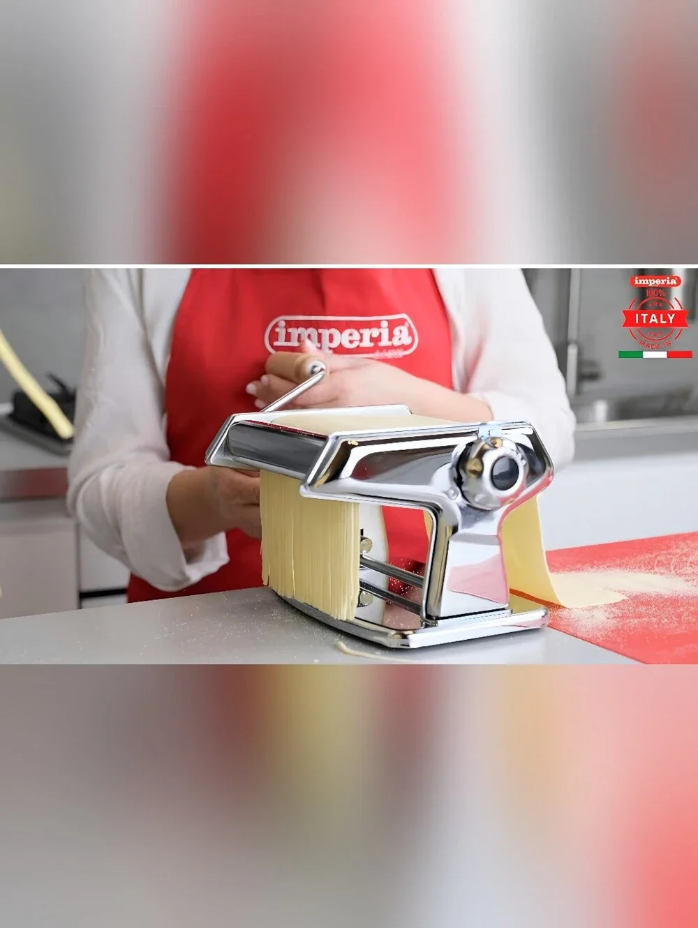 Titania Chrome Pasta Maker Machine